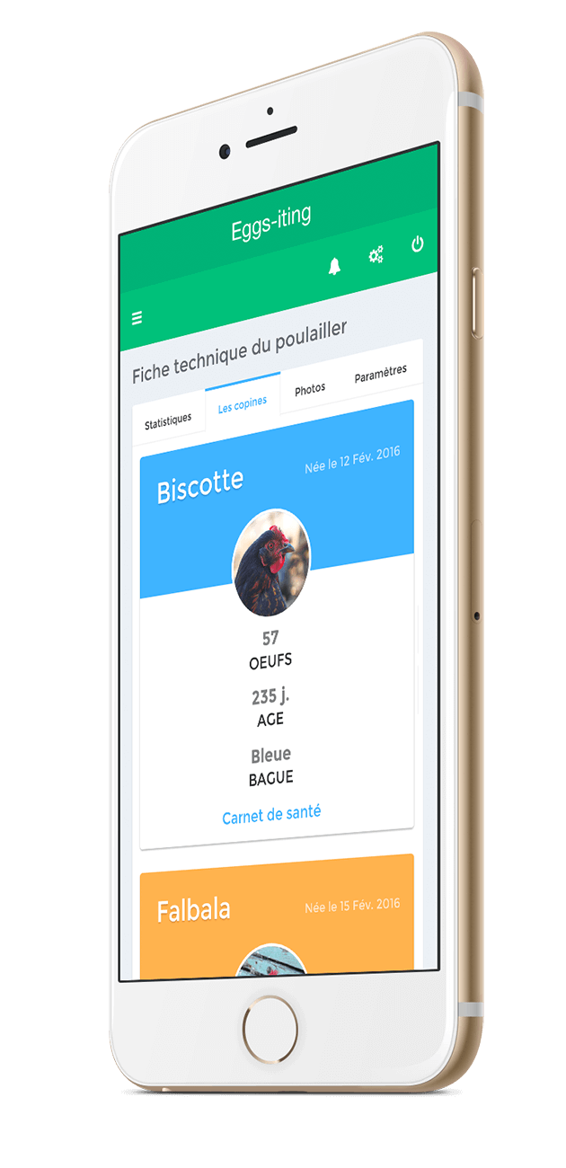 Application Eggs iting